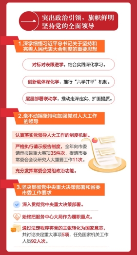一图读懂 | 邵阳市人大常委会工作报告